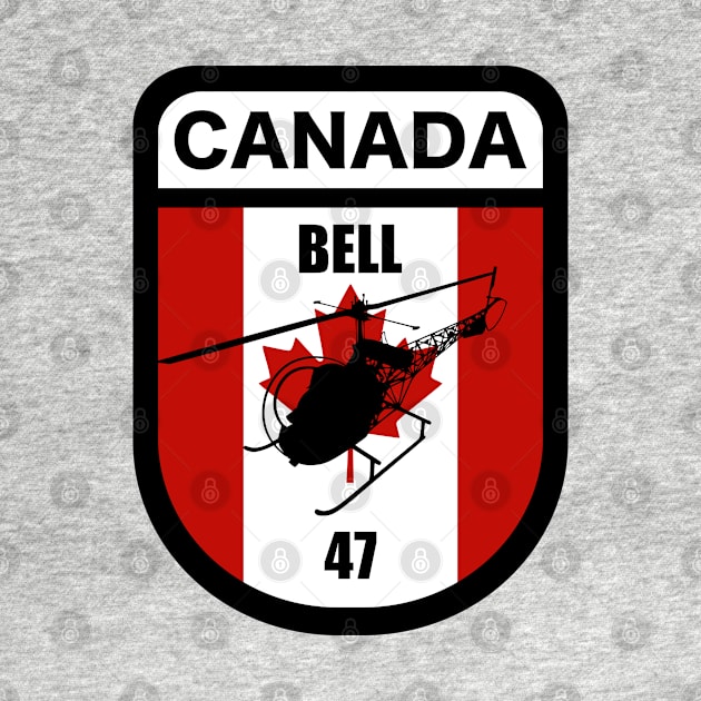 Canadian Bell 47 by TCP